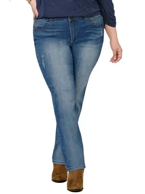 AB Solution Straight Leg Women's Jeans by Democracy