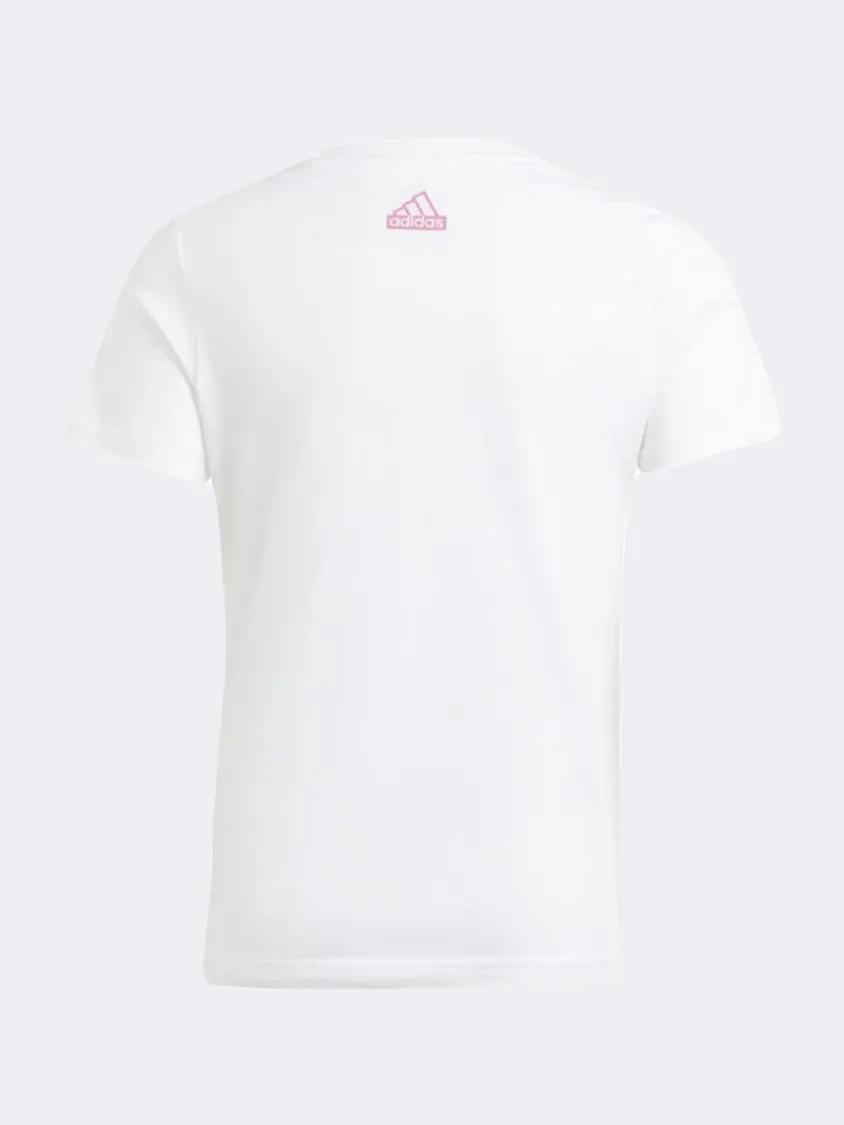 Adidas Summer Gfx Girls Sportswear T-Shirt White