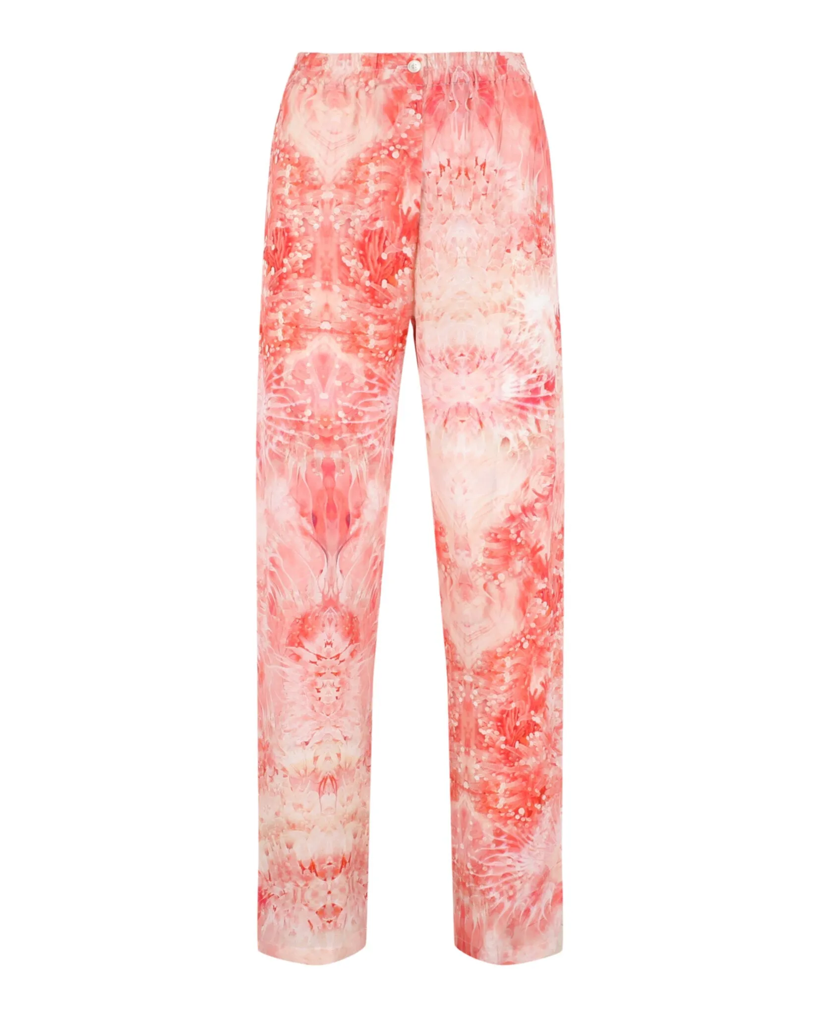 Alexander McQueen Womens Floral Print Pajama Pants