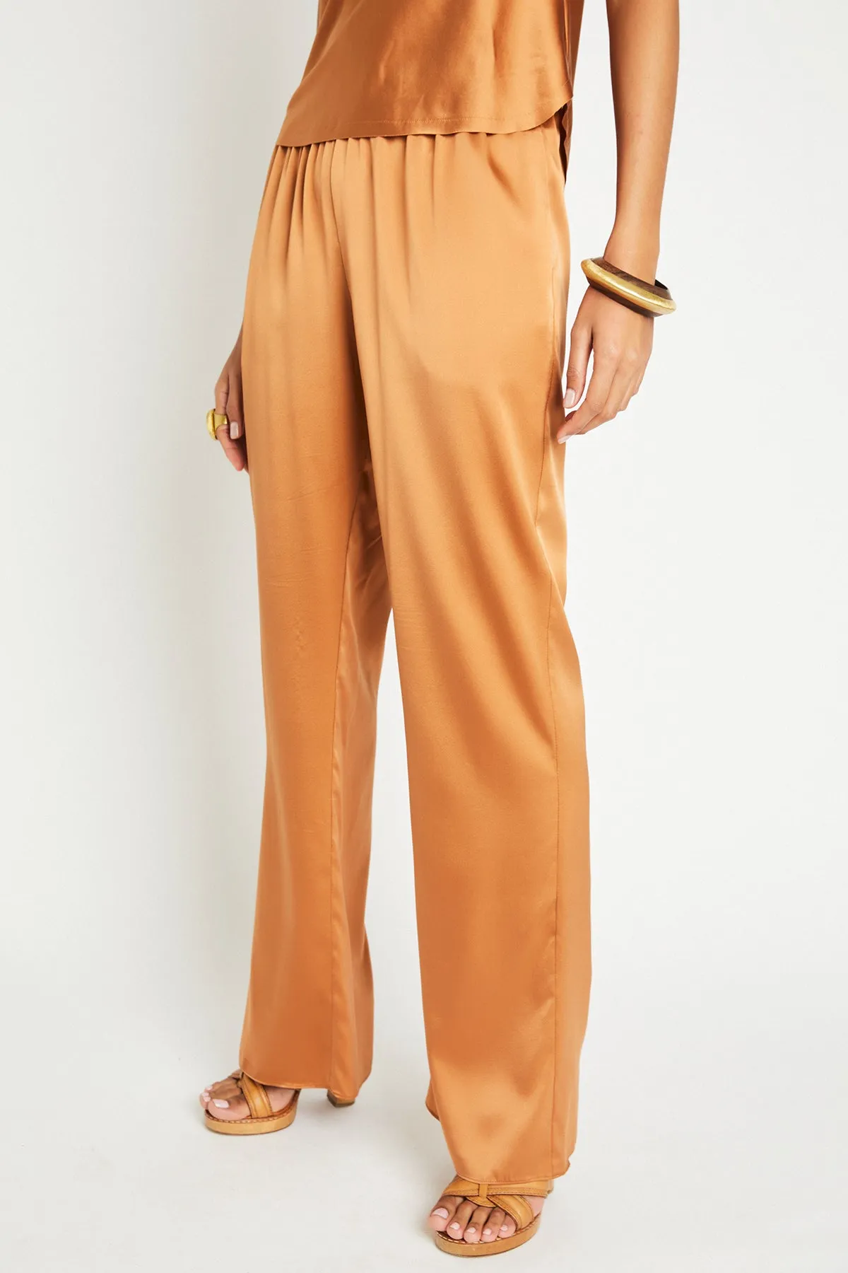   Beryll Liz Silk Pants | Copper