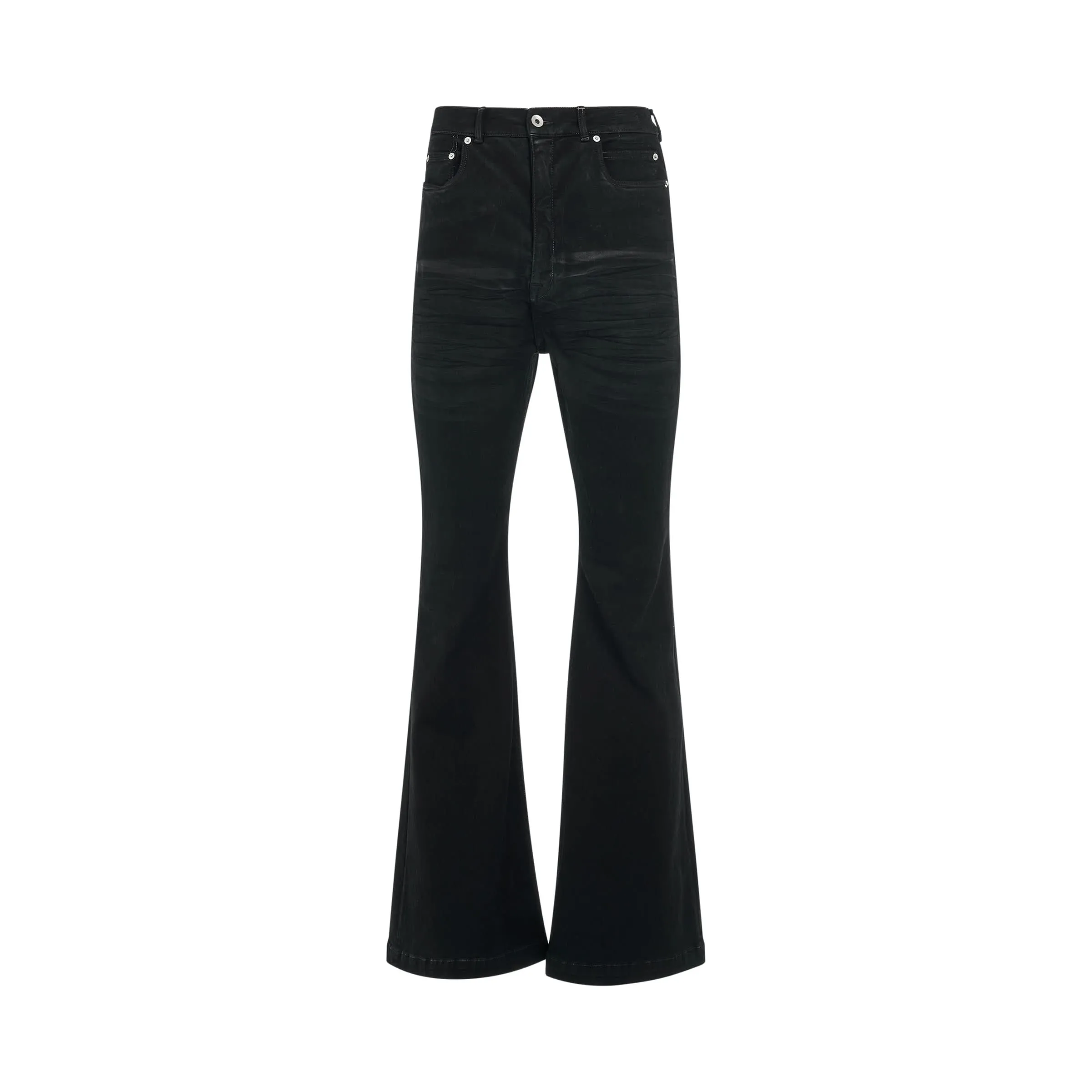 Bolan Bootcut Denim Jeans in Black