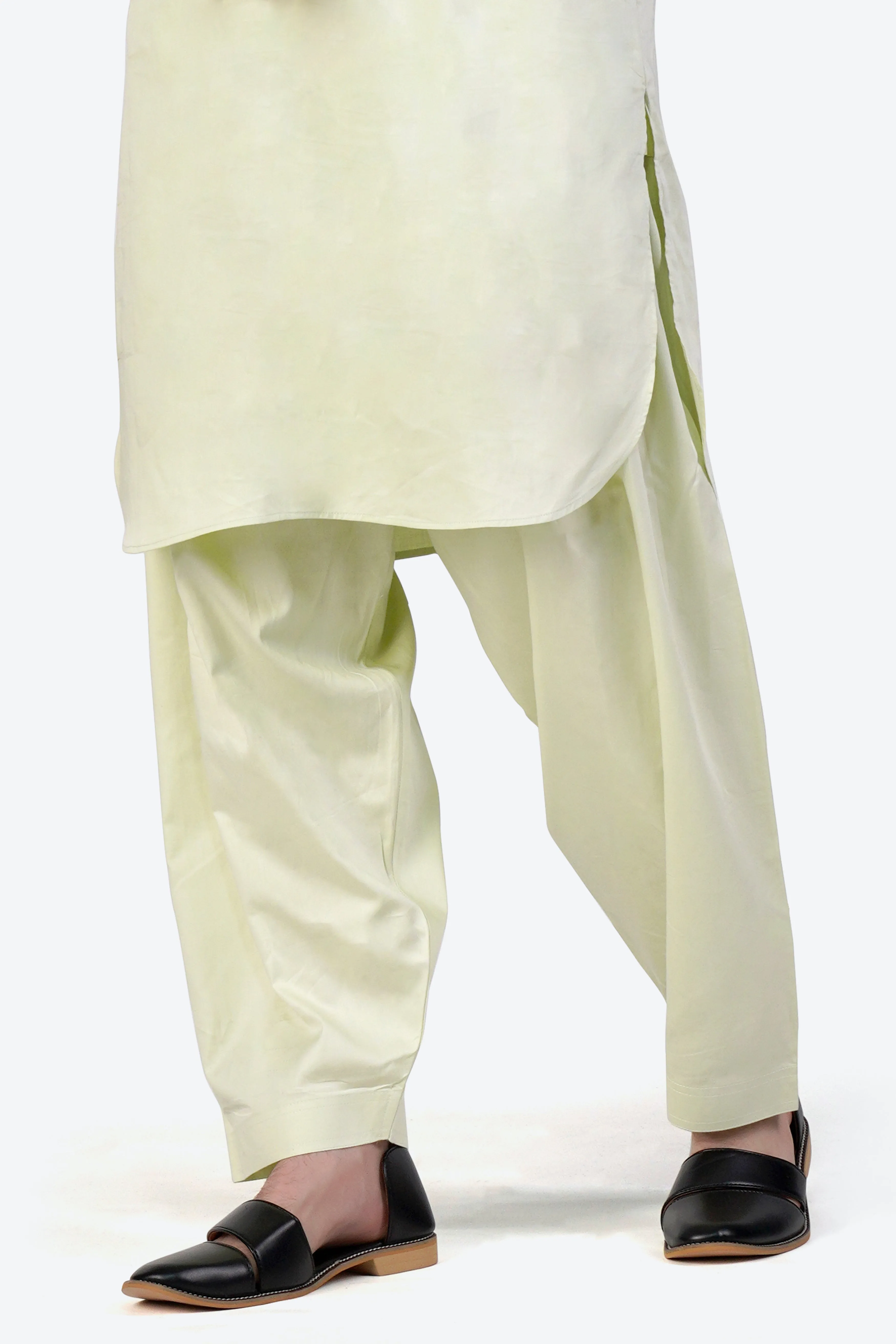 Bone Green Dhoti F-6325