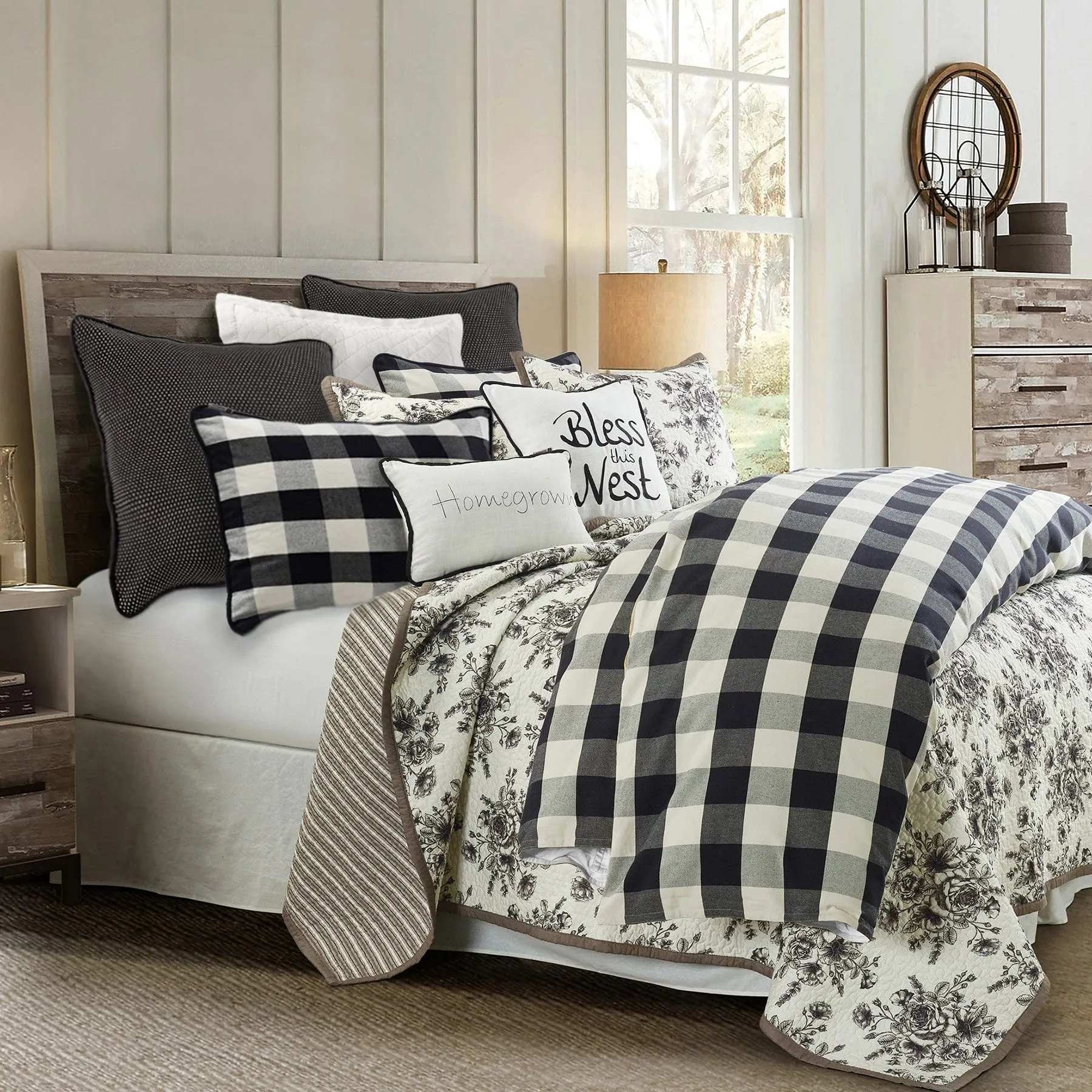 Camille Buffalo Check Comforter Set