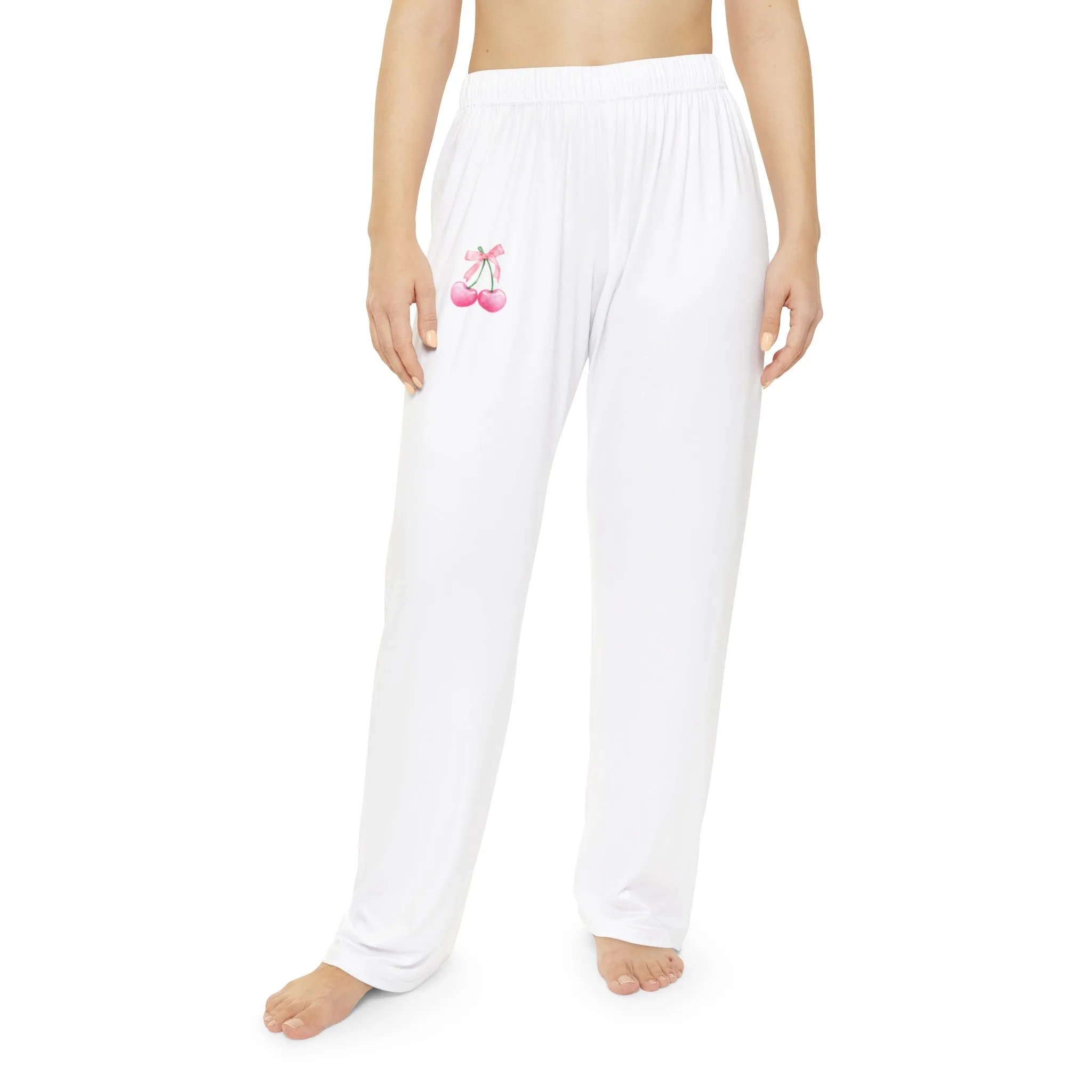 Cherry Bow Pajama Pants