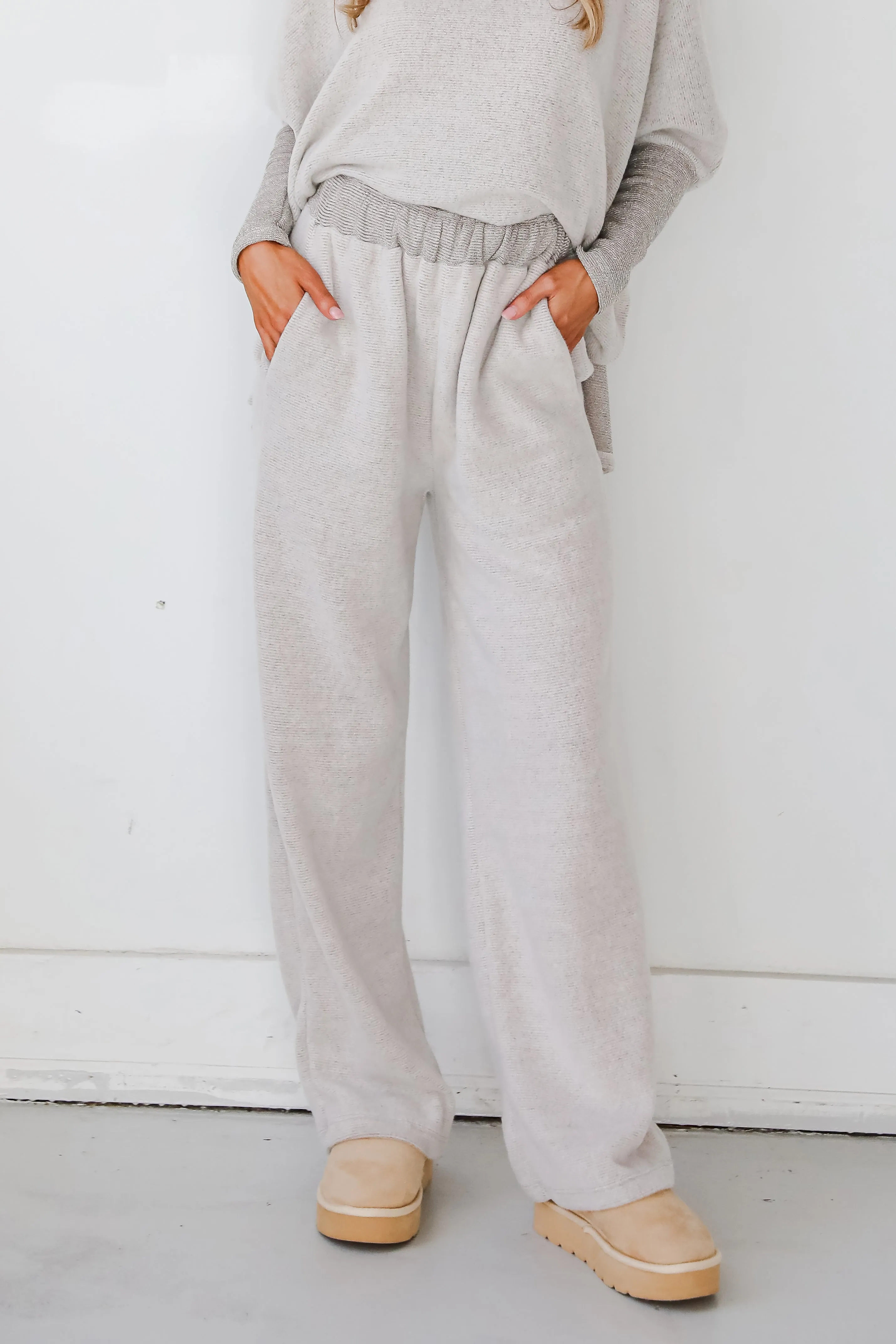 Cozy Weekends Soft Knit Lounge Pants - DOORBUSTER