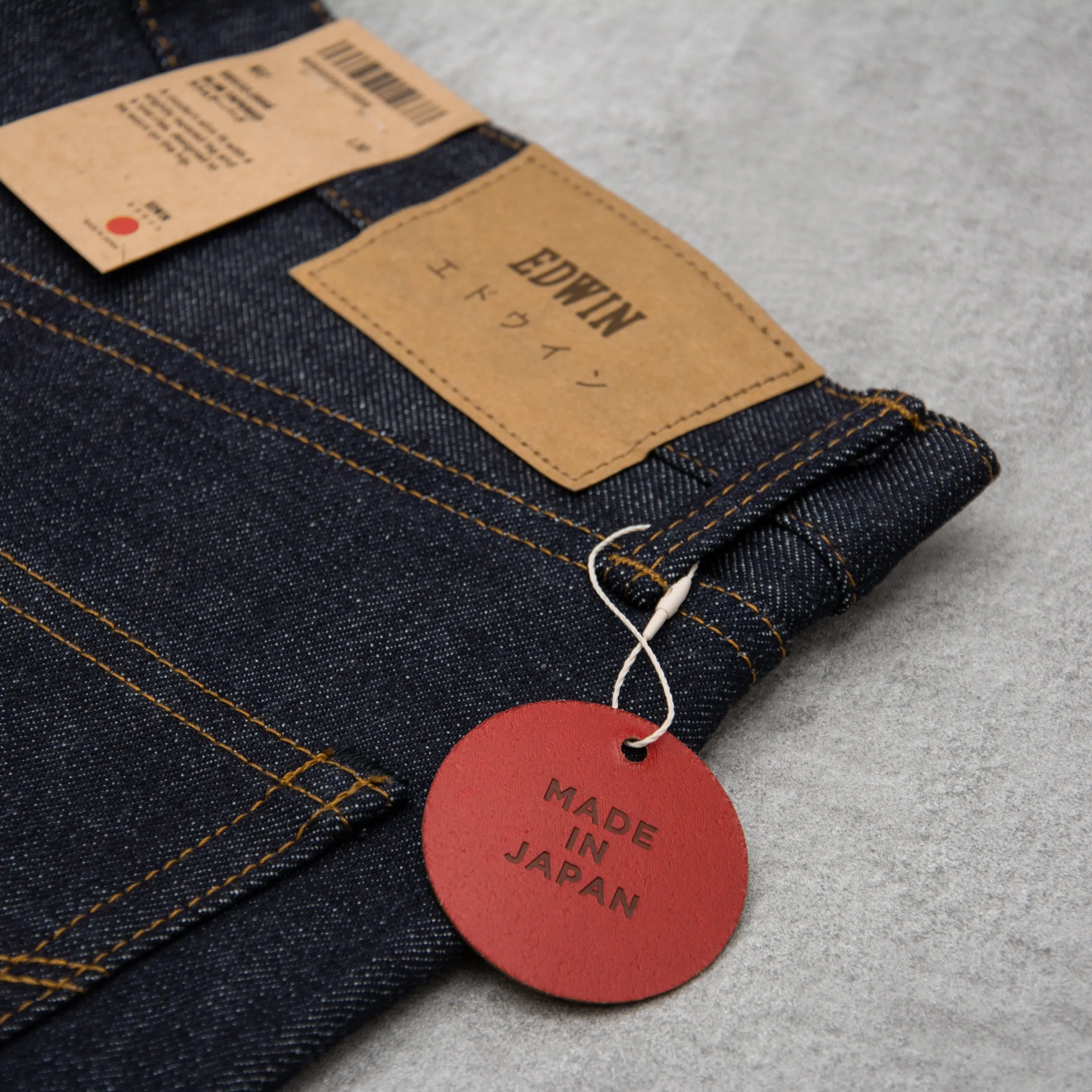 Edwin Slim Tapered Jeans Kurabo - Recycled Red Selvage