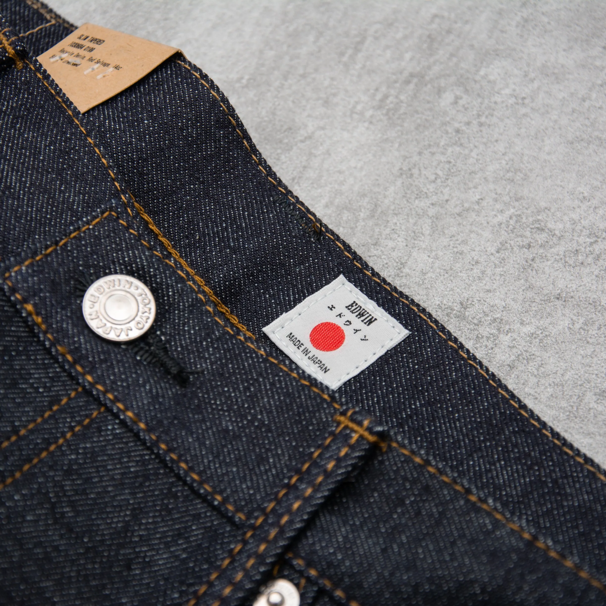 Edwin Slim Tapered Jeans Kurabo - Recycled Red Selvage