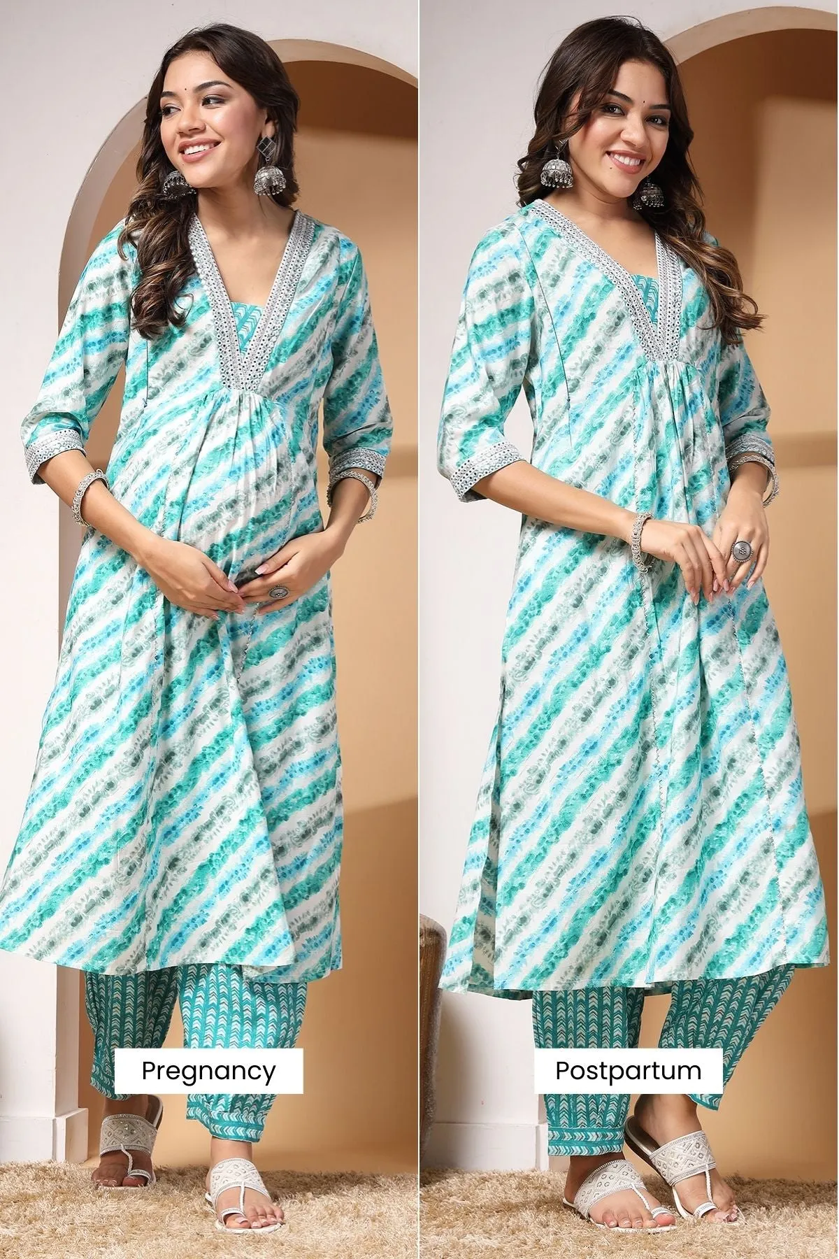 Effortless Breezy Beauty Maternity Kurta Set