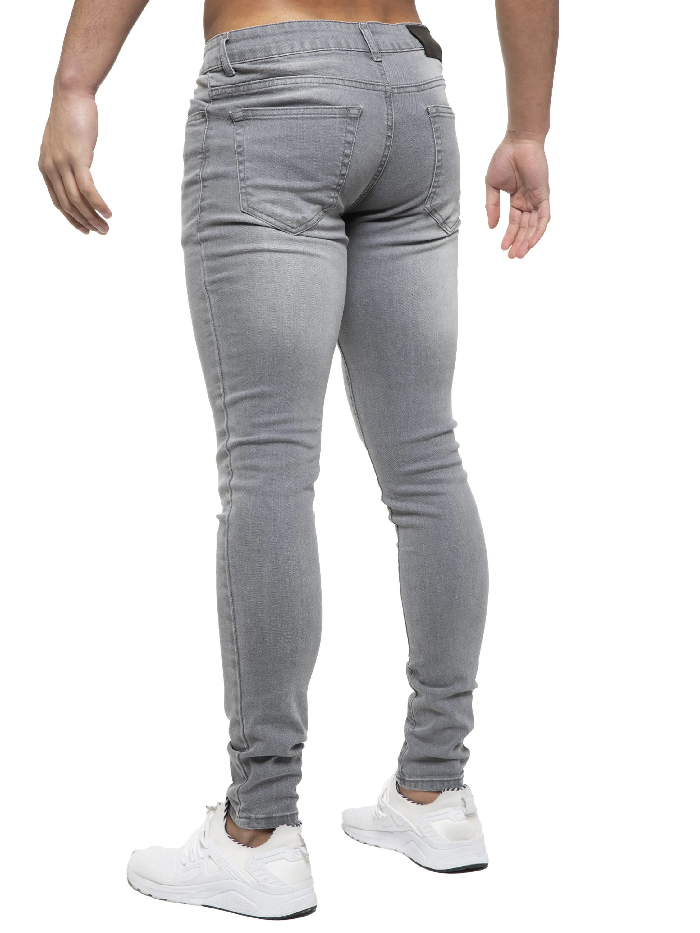 ETO | Mens Designer Slim Skinny Fit Stretch Jeans