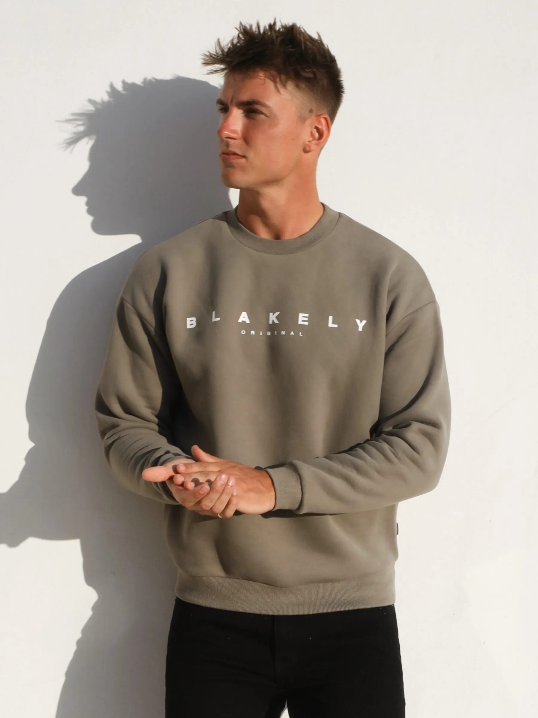 Evolved Relaxed Jumper - Safari Green