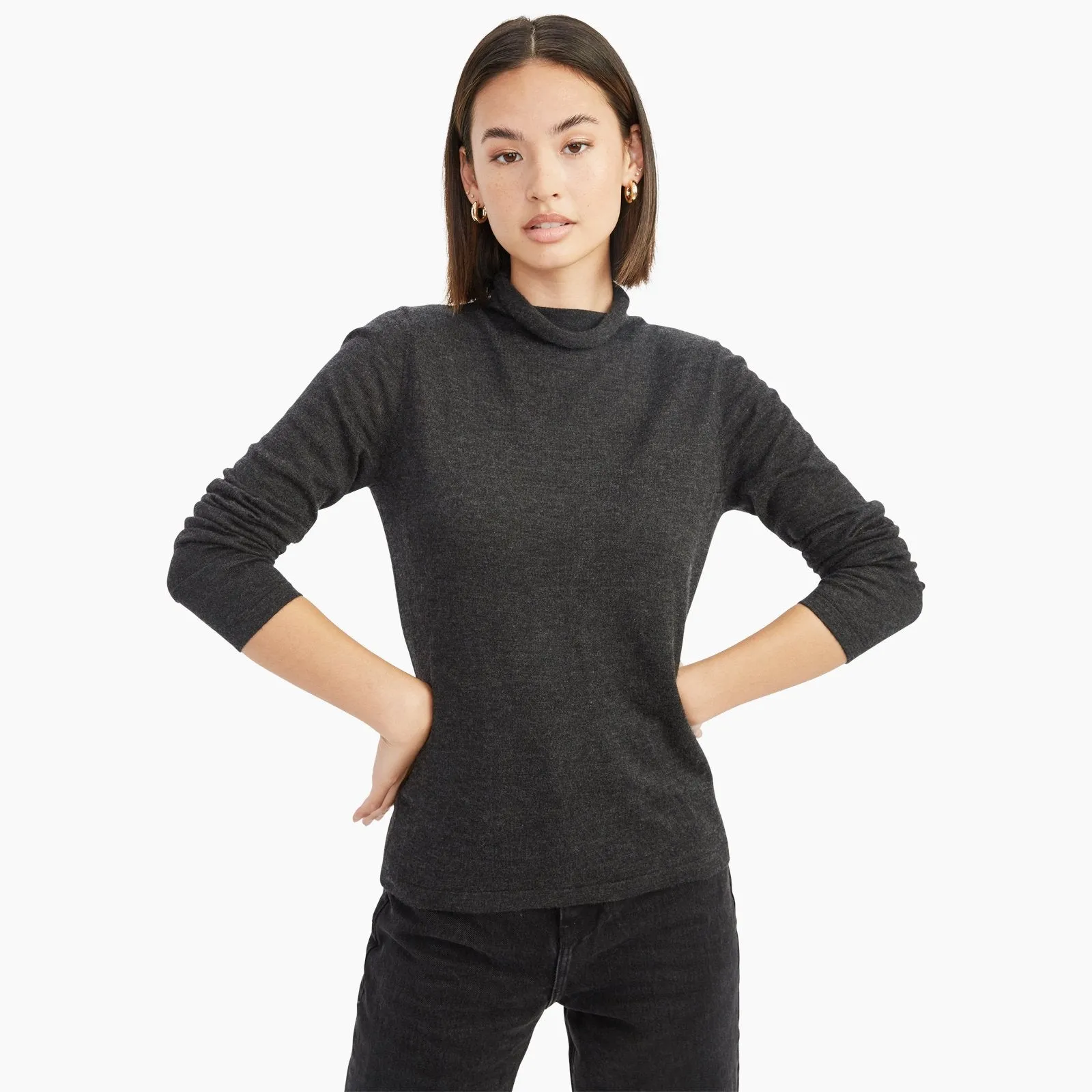 Fancy Cashmere Turtleneck