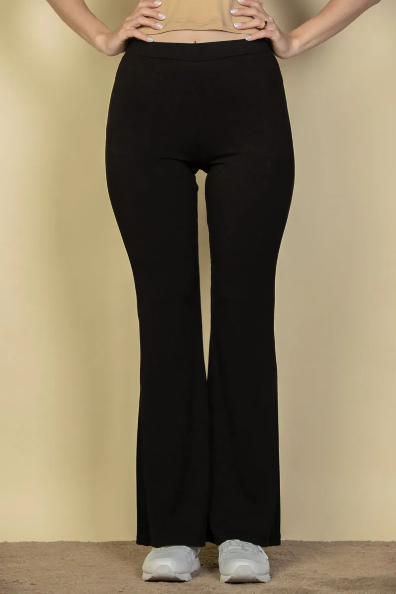 High Waisted Flare Pants (CAPELLA)