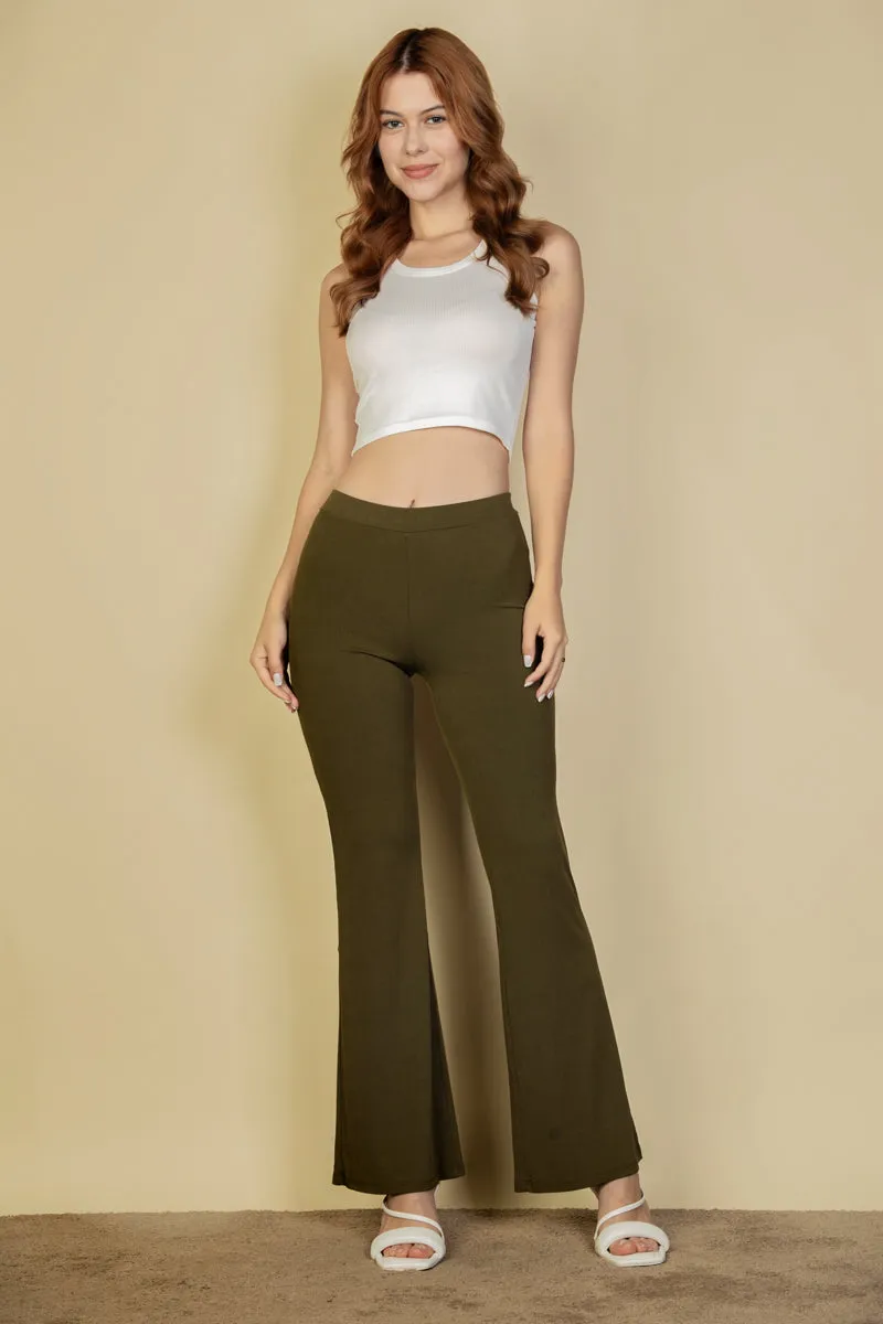 High Waisted Flare Pants (CAPELLA)