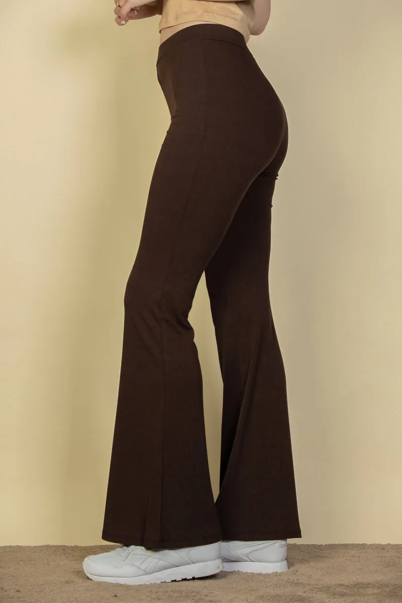 High Waisted Flare Pants (CAPELLA)