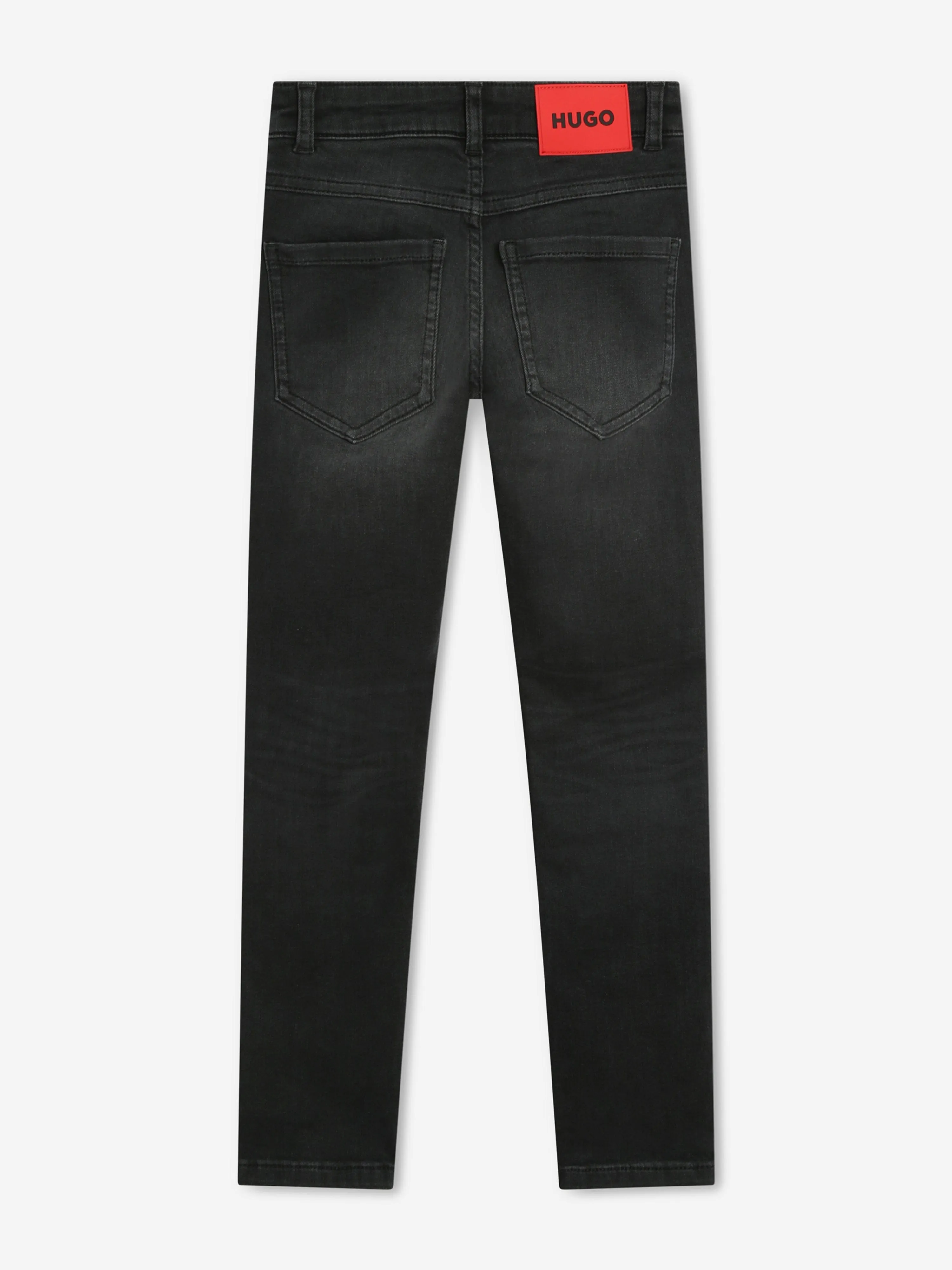 Hugo Boys Skinny Fit Jeans in Black