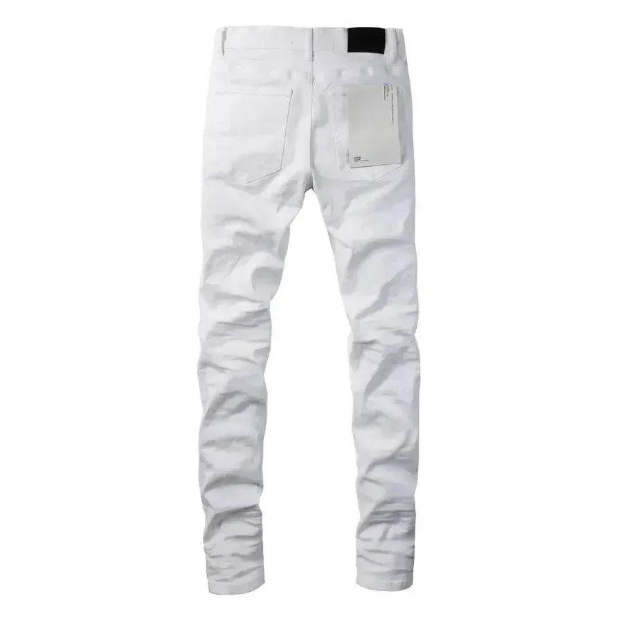 Ivory Chic Slim Fit Denim Pants