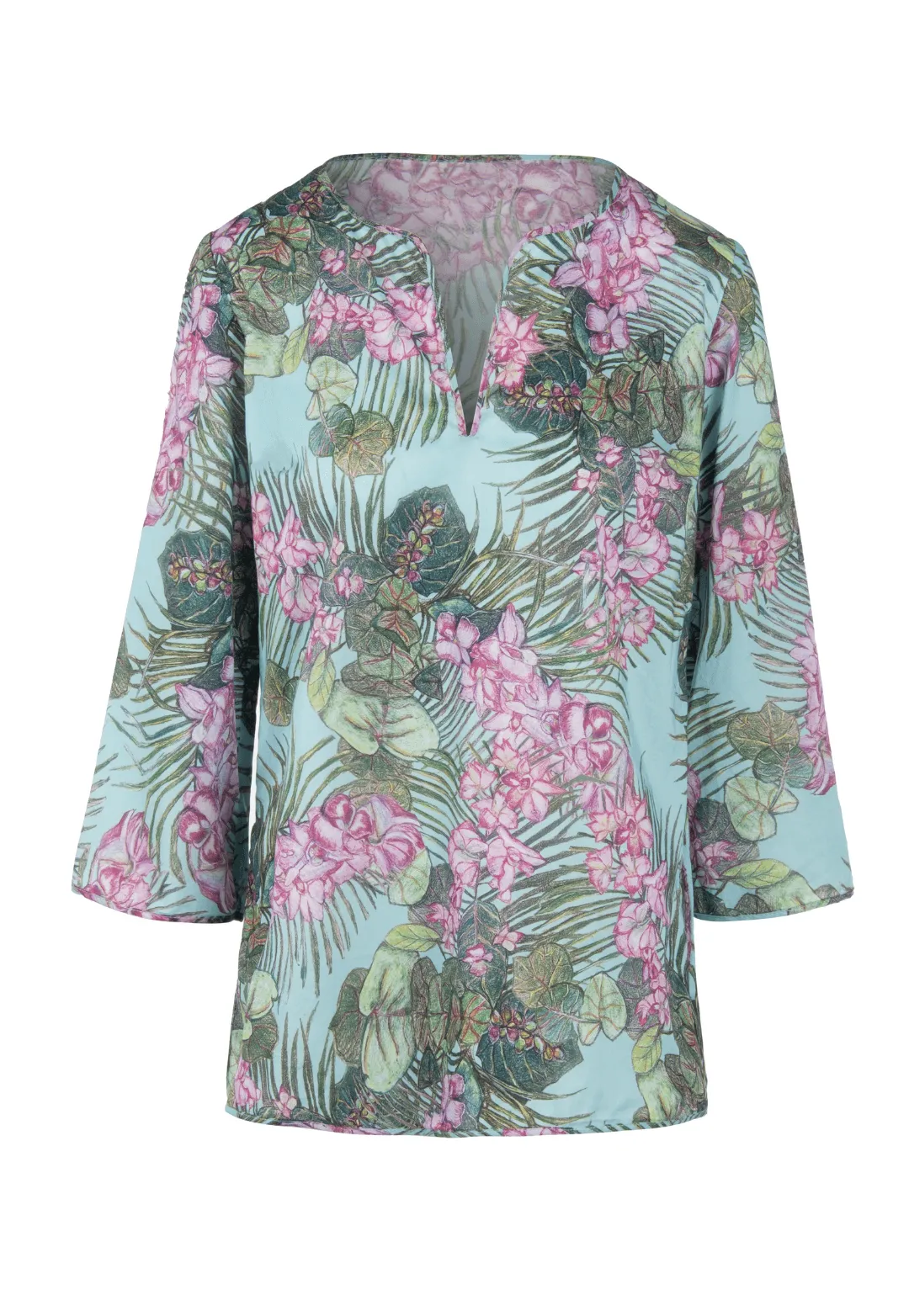 Izzy Cotton Tunic in Paradise