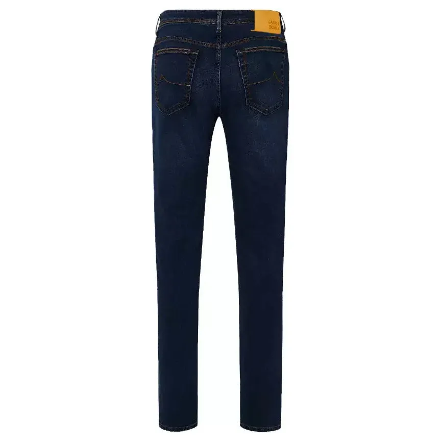 Jacob Cohen Blue Cotton Men Slim-fit Jean