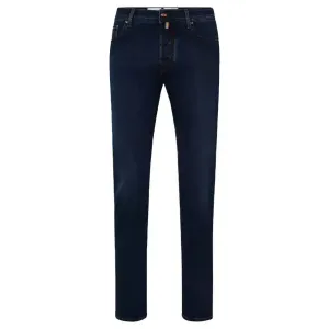 Jacob Cohen Blue Cotton Men Slim-fit Jean