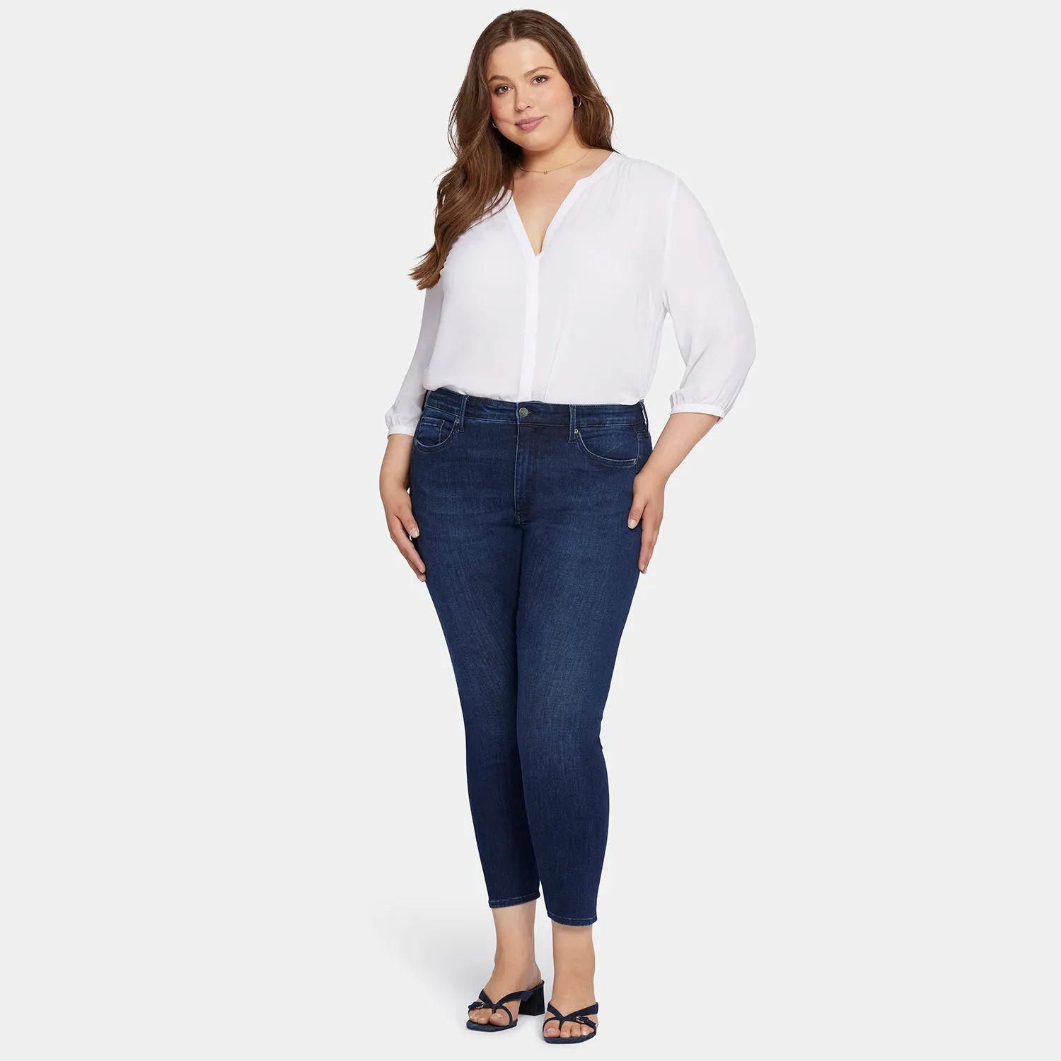 Le Silhouette Ami Skinny Jeans In Petite Plus Size - Marvelous