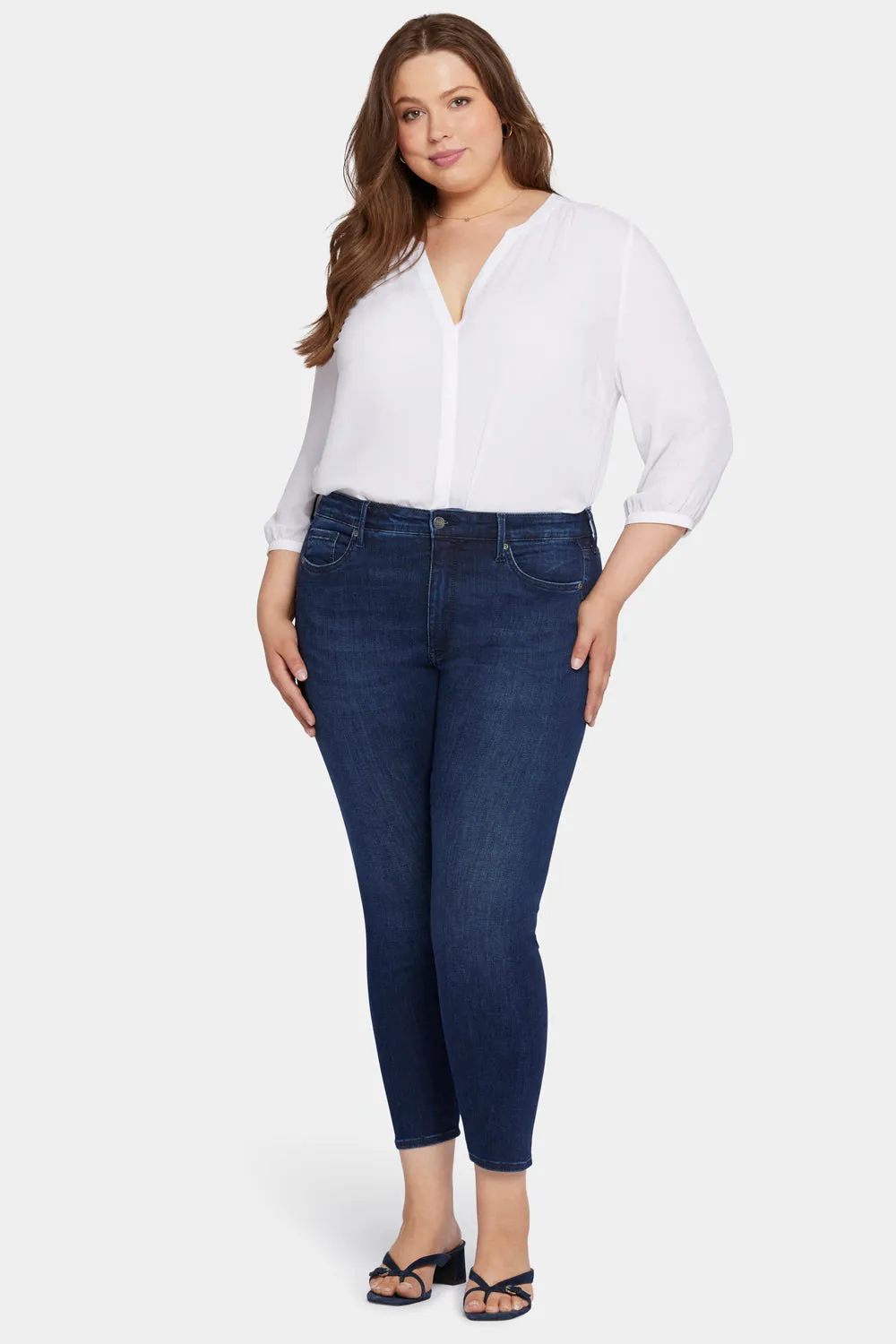 Le Silhouette Ami Skinny Jeans In Petite Plus Size - Marvelous