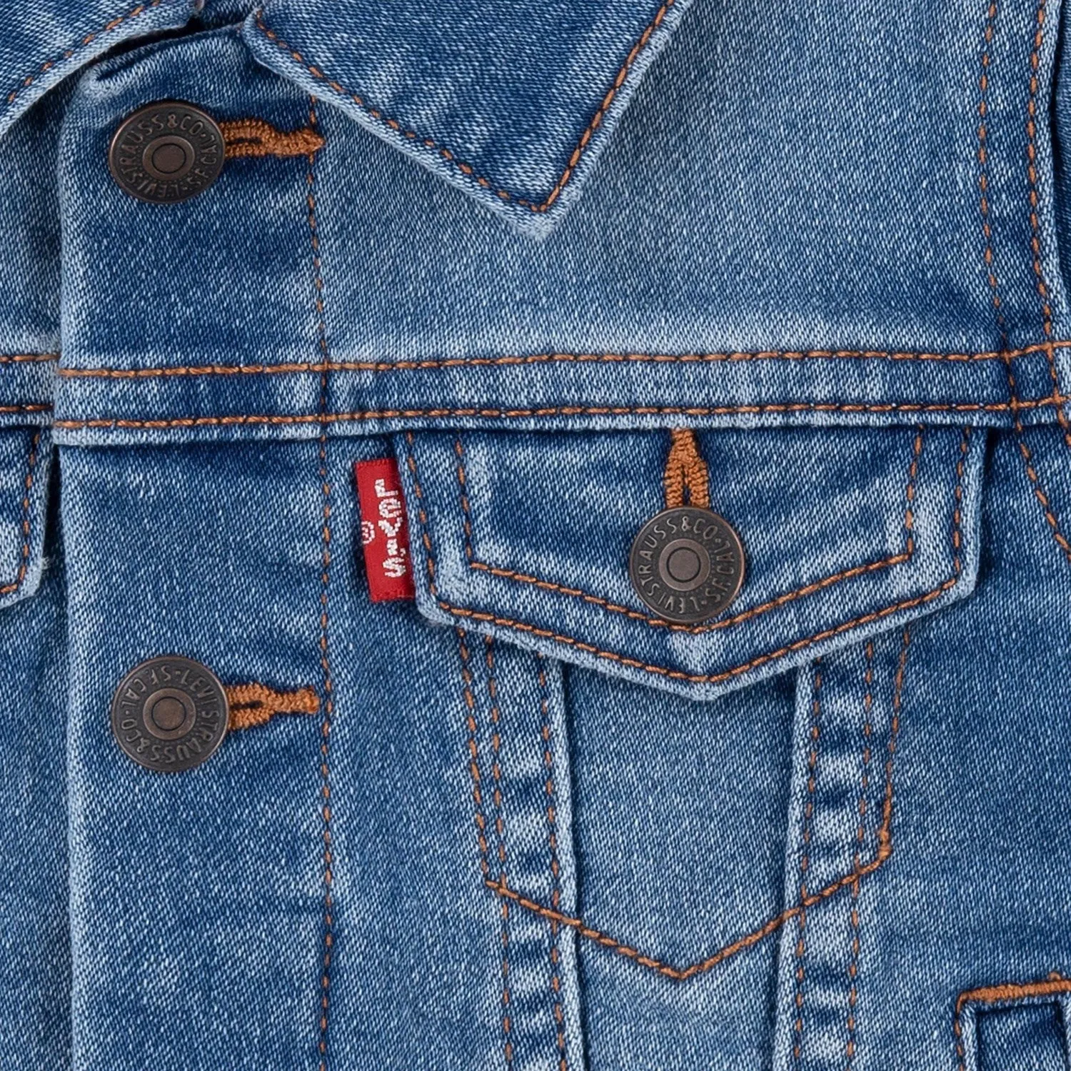 Levi's BLUE Trucker Jacket 3-Piece Set