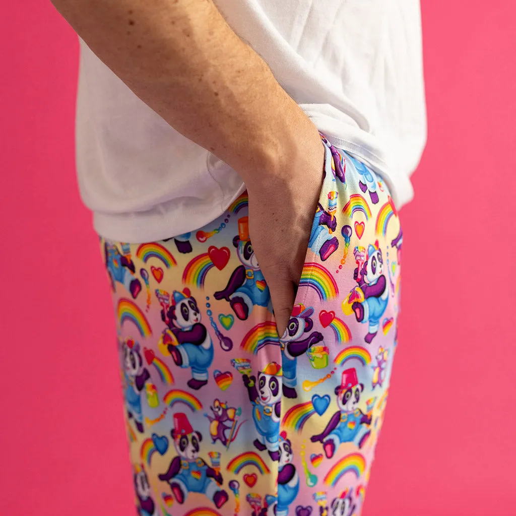 Lisa Frank® Panda Painter Men's Pajama Pants