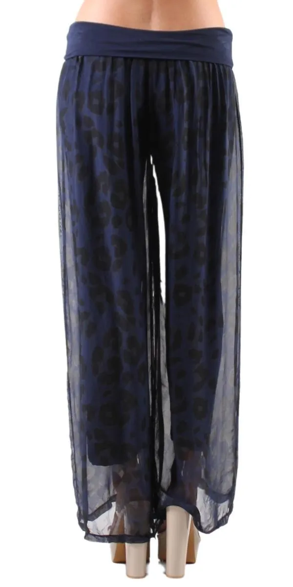 Lyda Leopard Print Pant