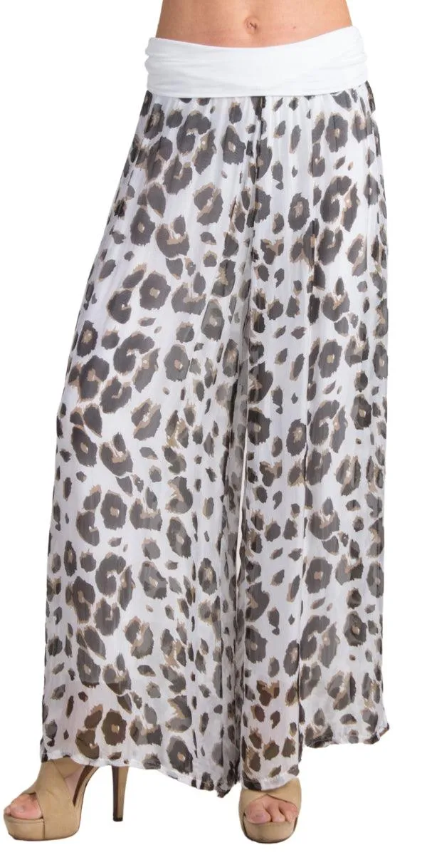 Lyda Leopard Print Pant