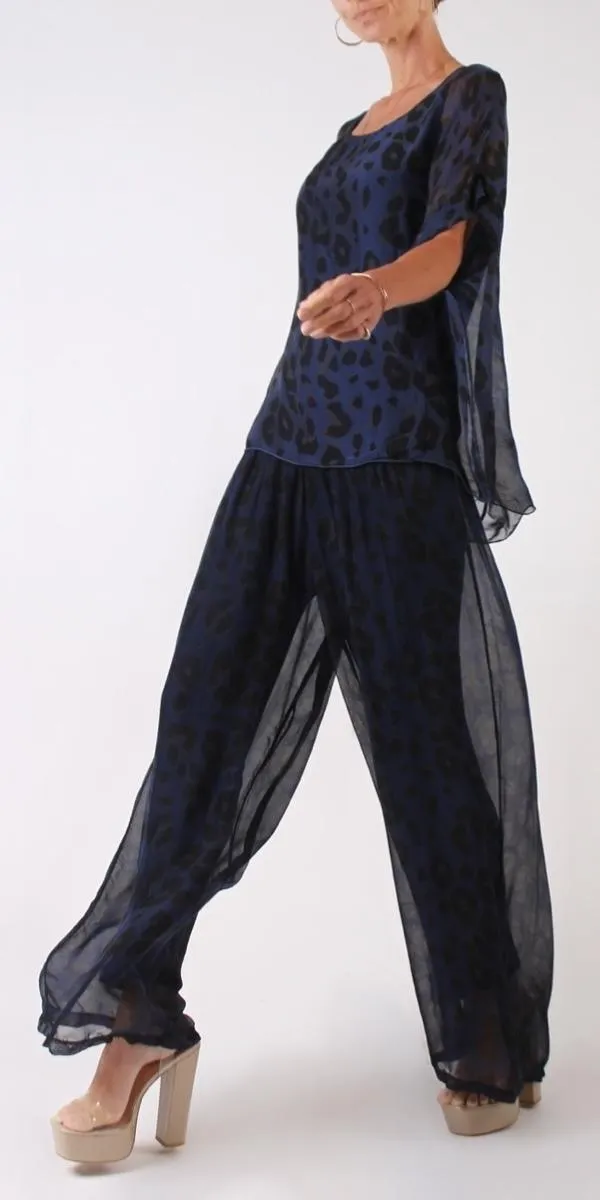 Lyda Leopard Print Pant