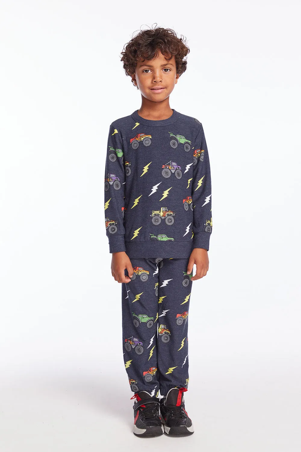 Monster Truck Rally Boys Lounge Pants