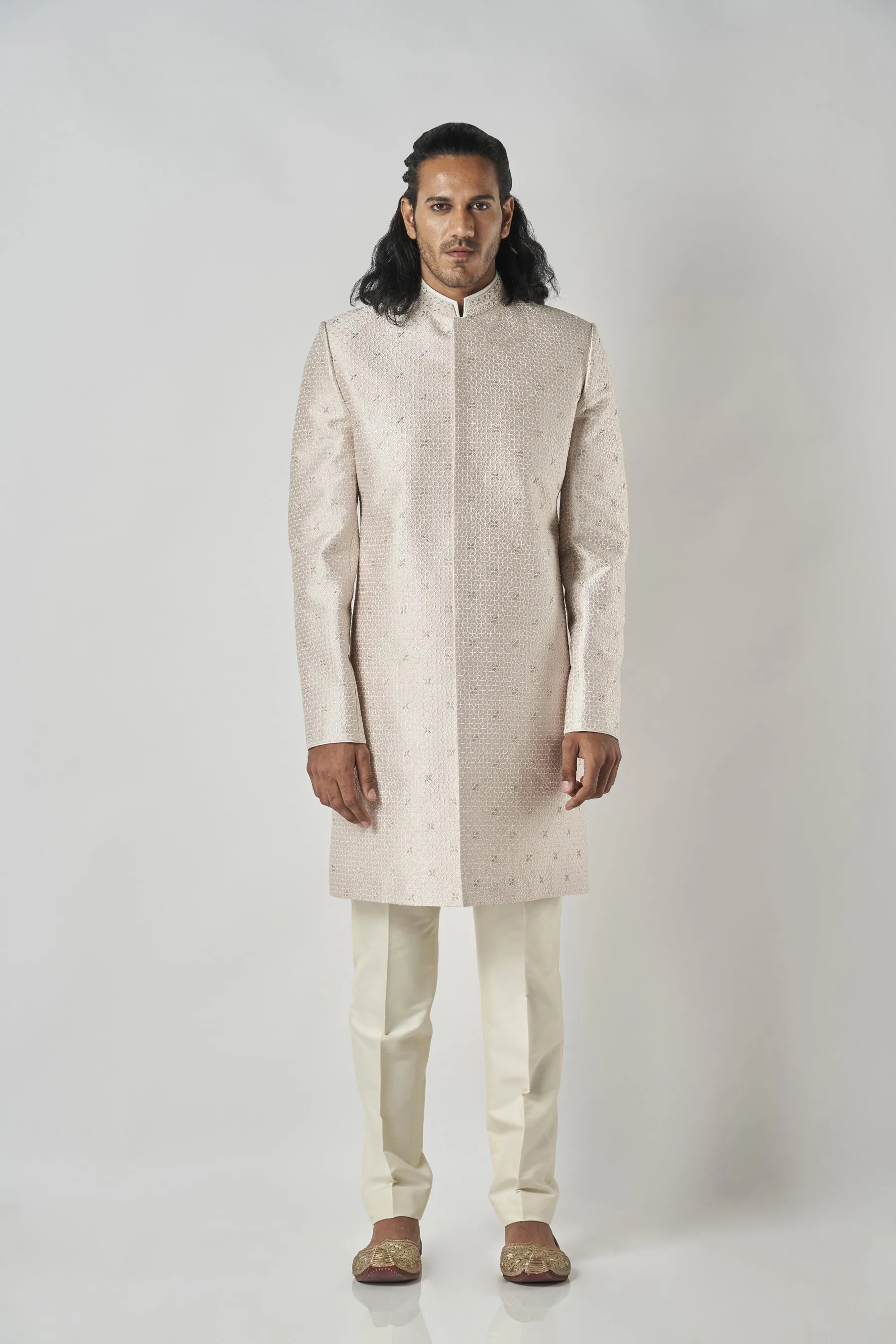 Moroccan Diamond Sherwani- Akarsh