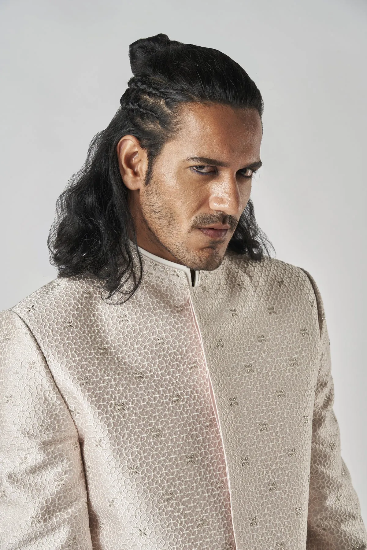 Moroccan Diamond Sherwani- Akarsh