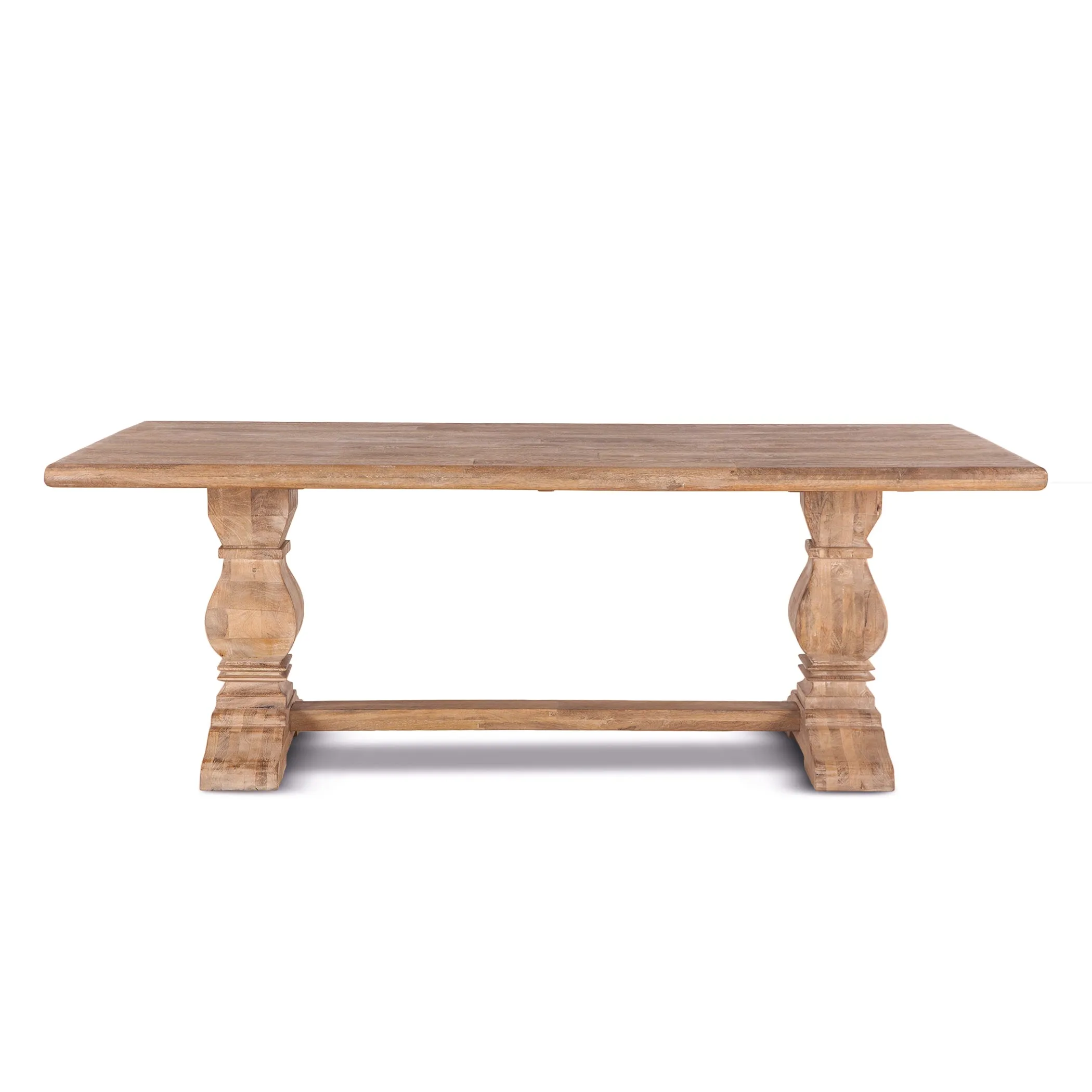 Pengrove 84" Modern Farmhouse Rectangular Dining Table