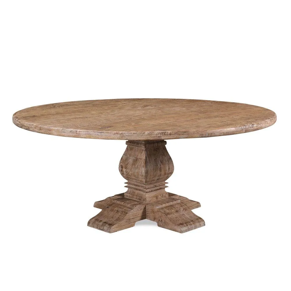 Pengrove Modern Farmhouse Round Dining Table