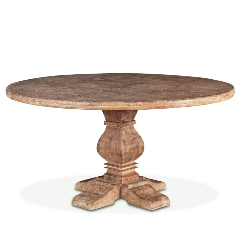 Pengrove Modern Farmhouse Round Dining Table