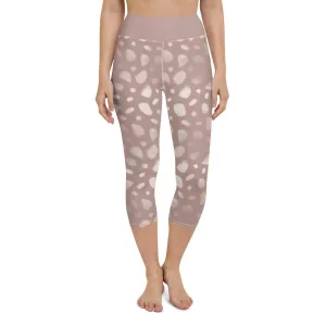 Rose Encounter Women's Capri Yoga Pants