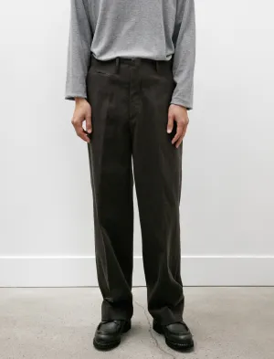 Smooth Chino Trousers Grey Chambray