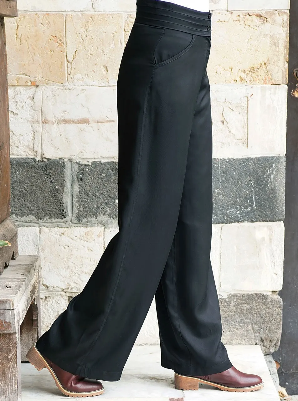 Smooth Satin Trousers