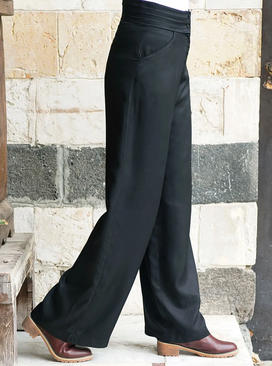 Smooth Satin Trousers