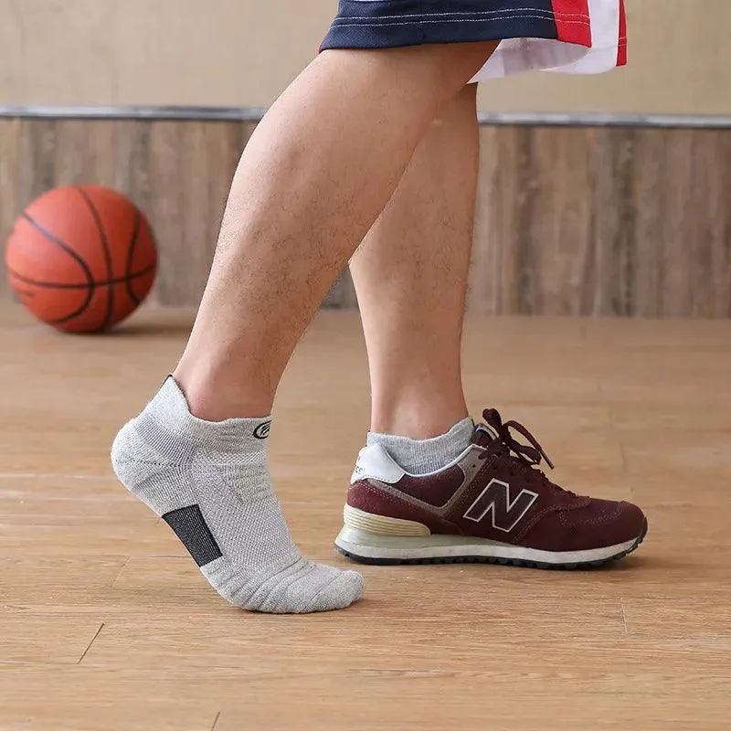 Stay Sure-Footed in Sports with Anti-Slip Cotton Socks