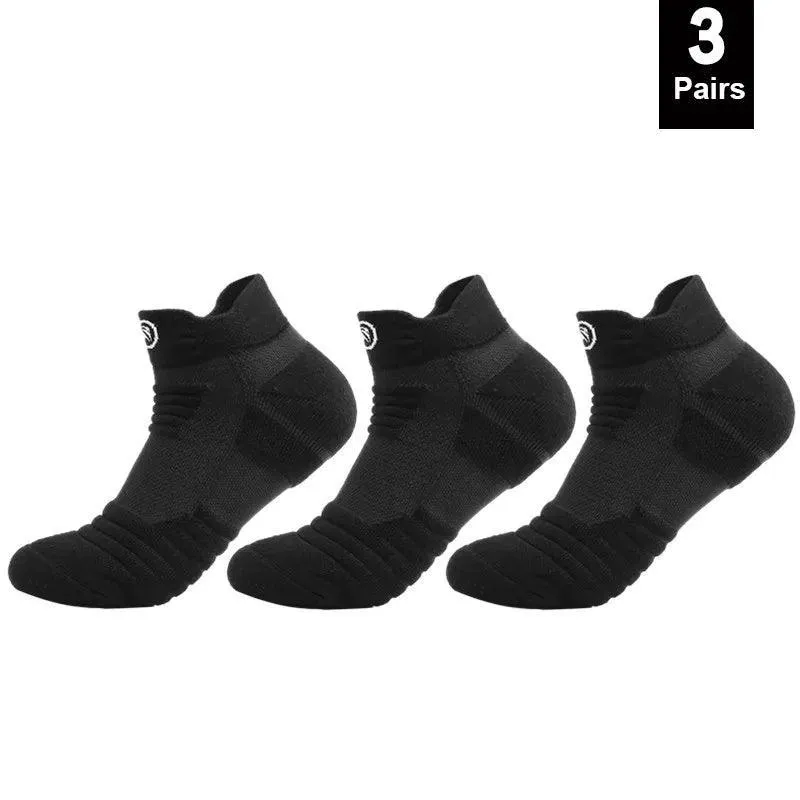 Stay Sure-Footed in Sports with Anti-Slip Cotton Socks