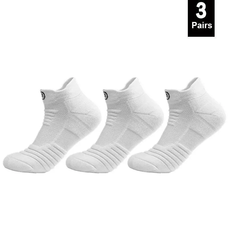 Stay Sure-Footed in Sports with Anti-Slip Cotton Socks