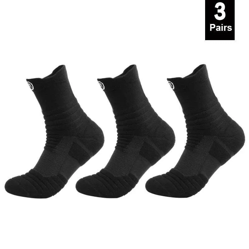 Stay Sure-Footed in Sports with Anti-Slip Cotton Socks