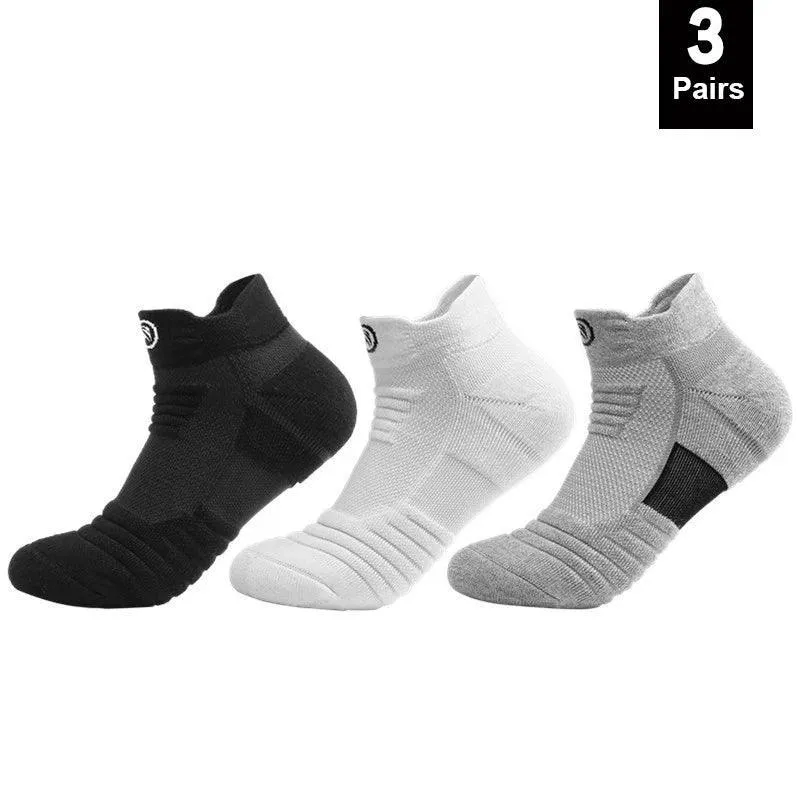 Stay Sure-Footed in Sports with Anti-Slip Cotton Socks