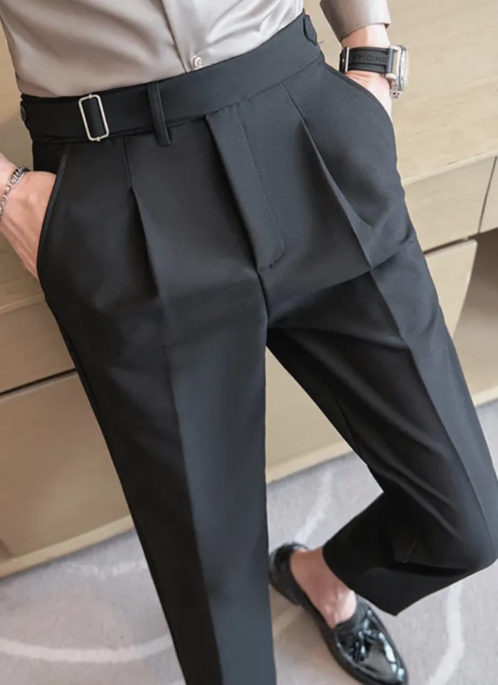 Tailored Naples Trousers - black