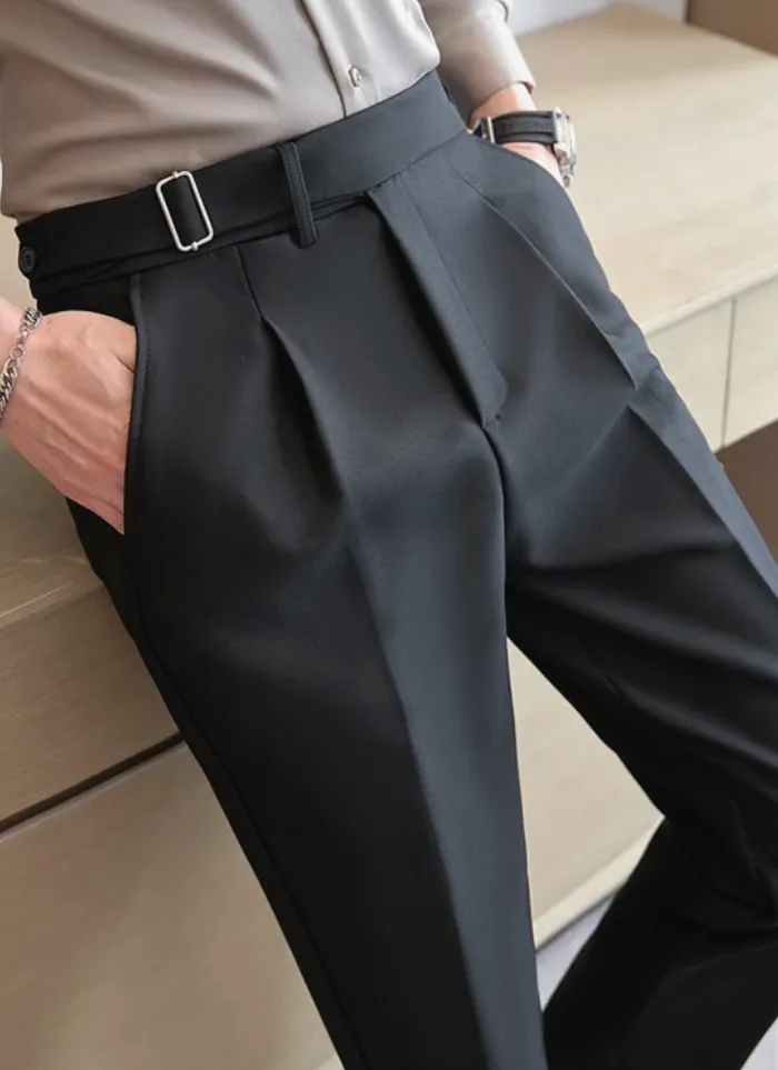 Tailored Naples Trousers - black