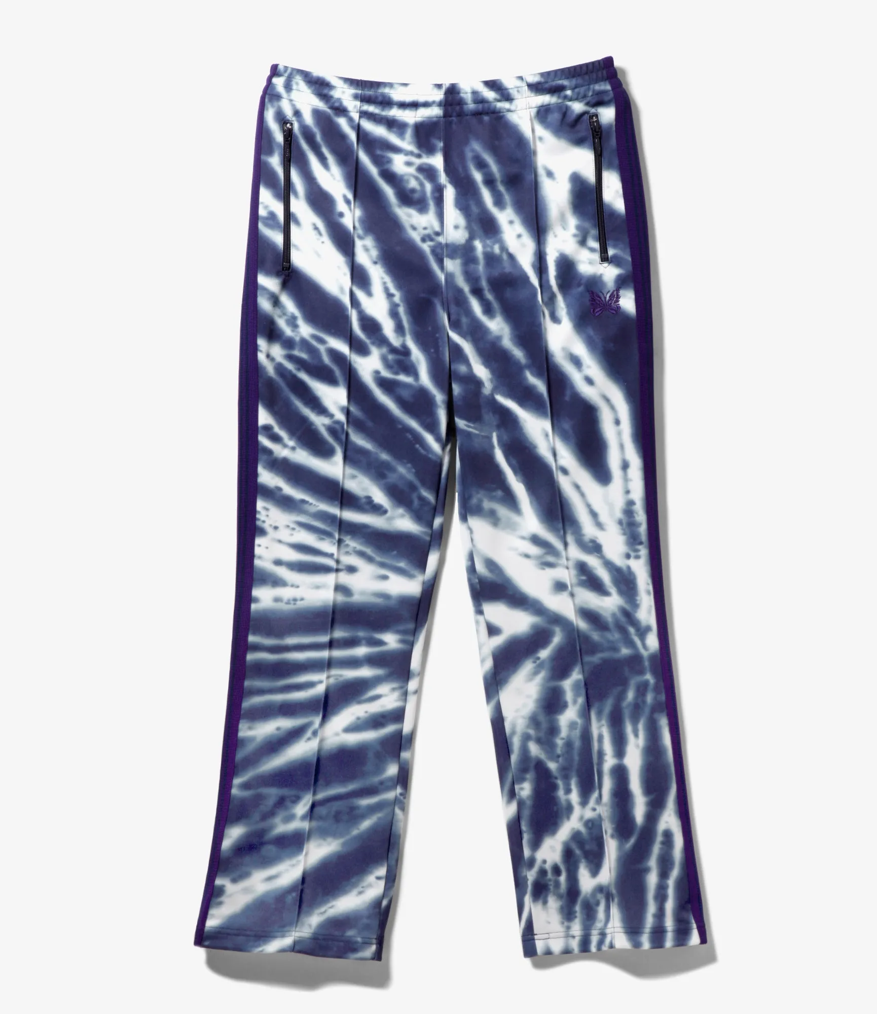 Track Pant - Poly Smooth / Tie Dye Printed – Navy