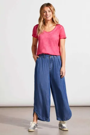 Tribal | Flowy Pleated Pant with Tulip Hem | Women's