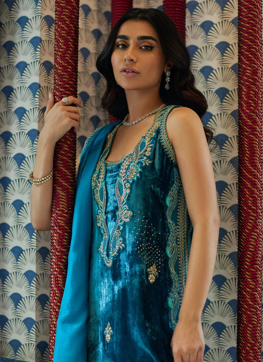 Velvet Revolt 23 - Sabiyya Shirt And Dupatta